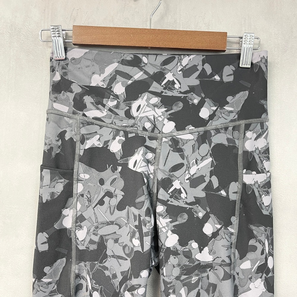 The North Face Womens Midline High Rise Pocket 7/8 Leggings M Camo Trail Runs - Picture 3 of 15